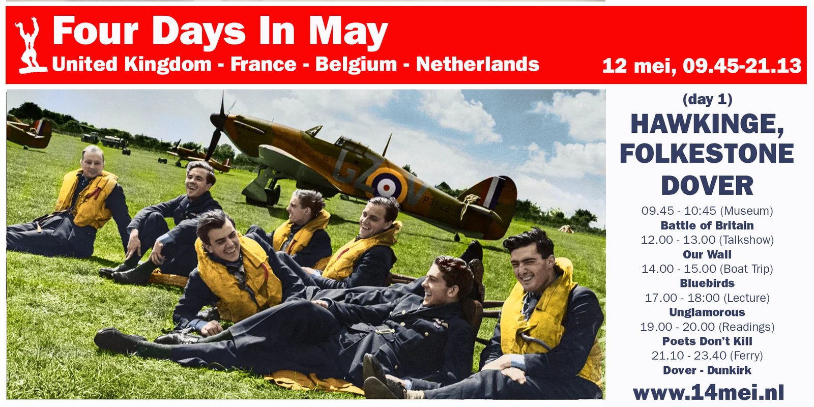 Four Day In May May 12 Hawkinge, Folkestone and Dover