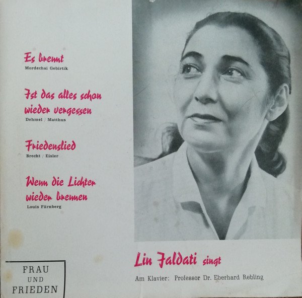 Lin Jaldatie LP - Ist Das Alles Schon Wieder Vergessen